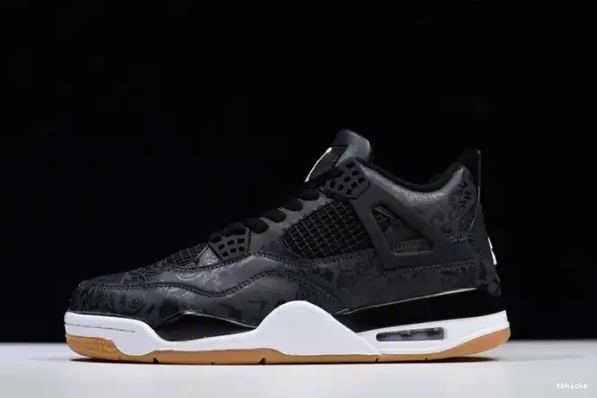 TB Retro Air 4 Jordan Black CI1184-001 Laser 0426